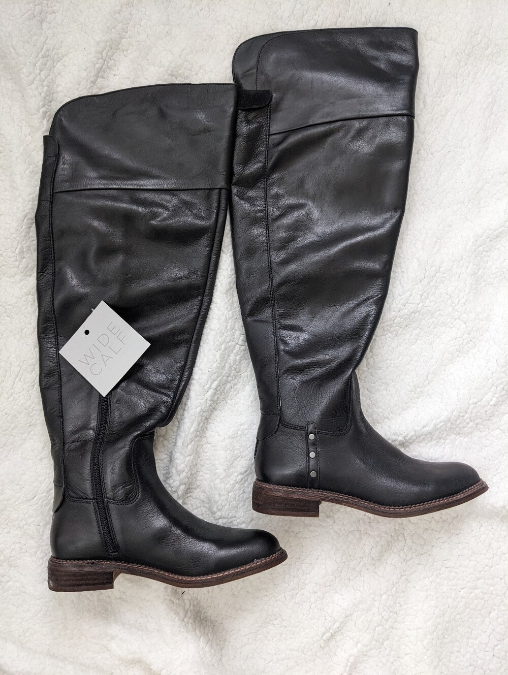 NWT Franco Sarto Wide Calf Boots - Size 6